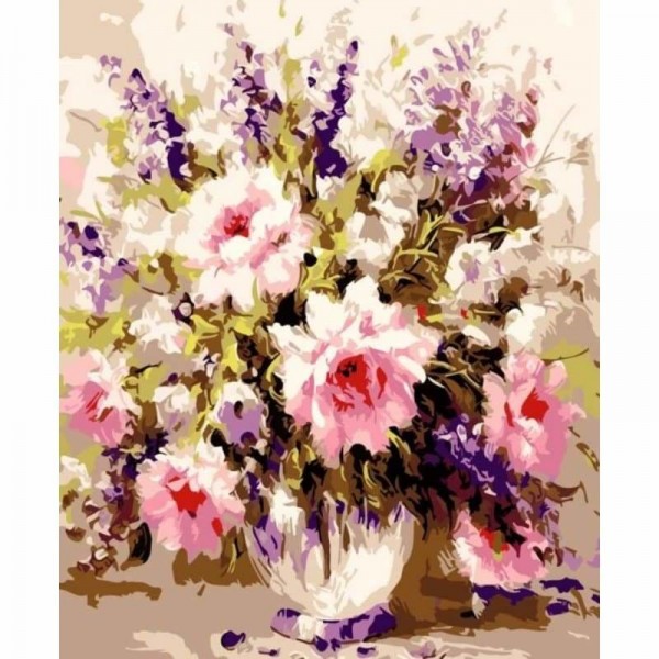 Flower Paint By Numbers Kits