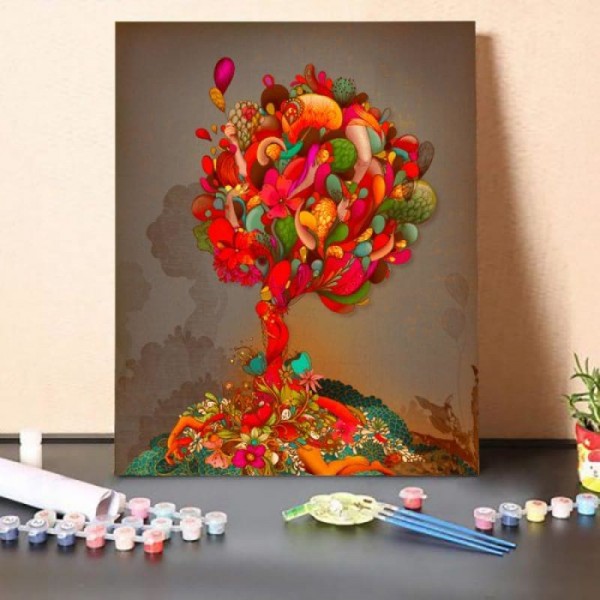 Tree Life DIY Paint by Number Kits