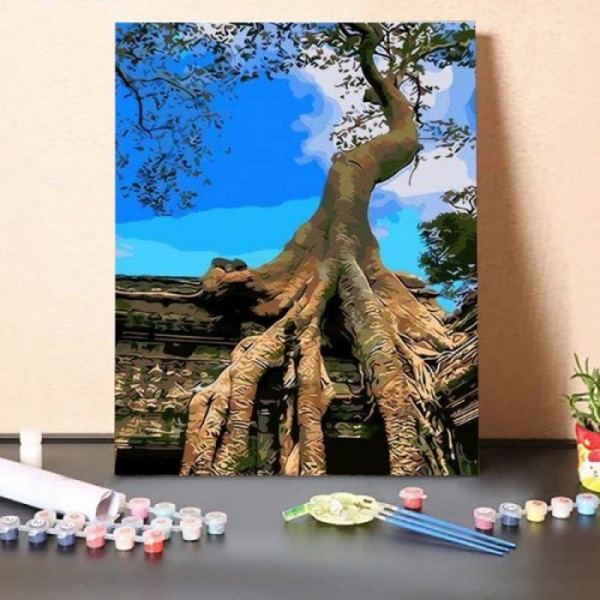 Paint By Numbers Kit-Big Tree