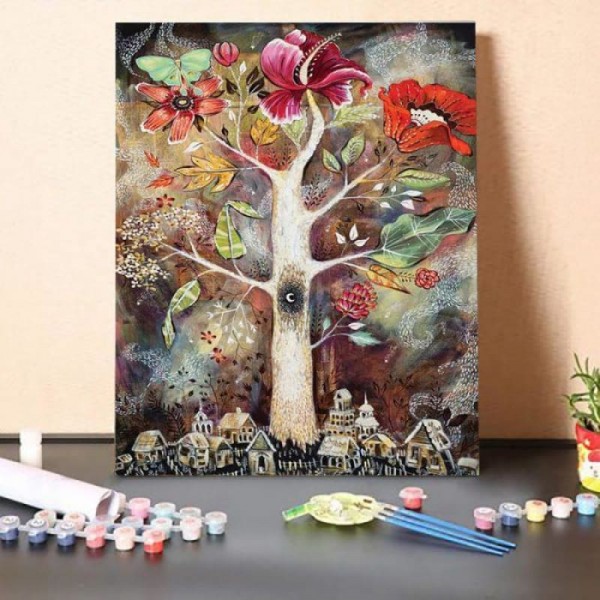 Fantasy Tree Paint By Numbers Kit