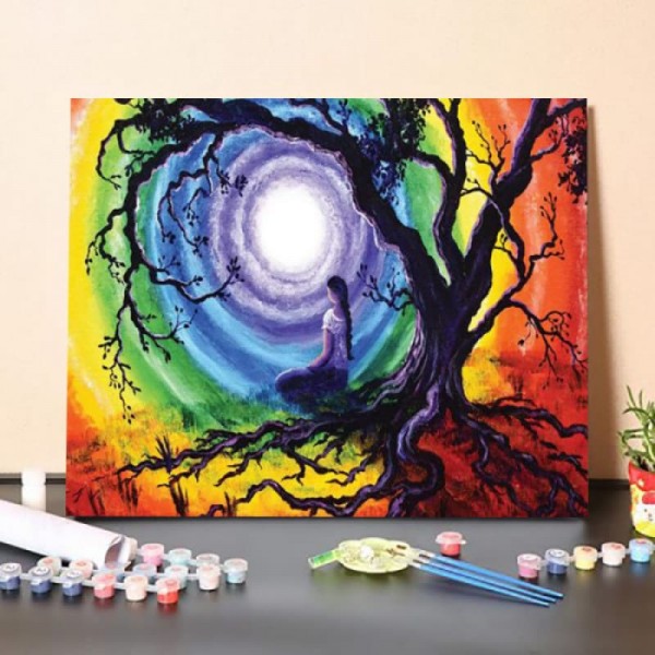 Tree of Life Meditation-Paint by Numbers Kit
