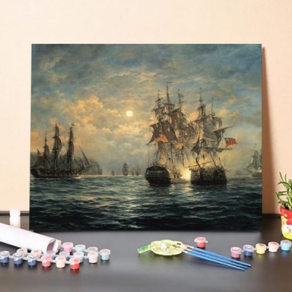 Paint By Numbers Kit Royal Fleet
