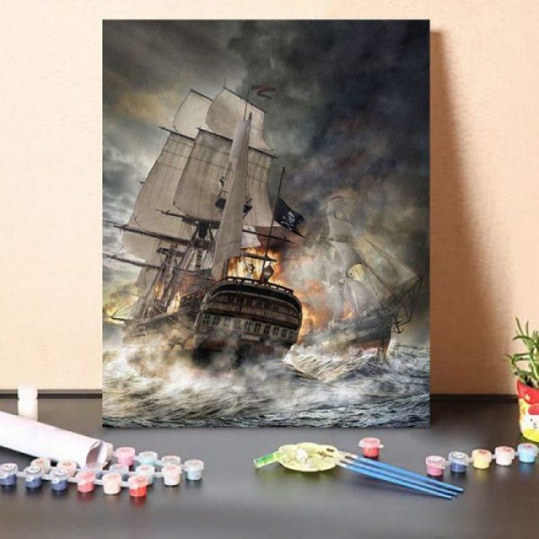 Paint by Numbers Kit Overlord Of The Sea