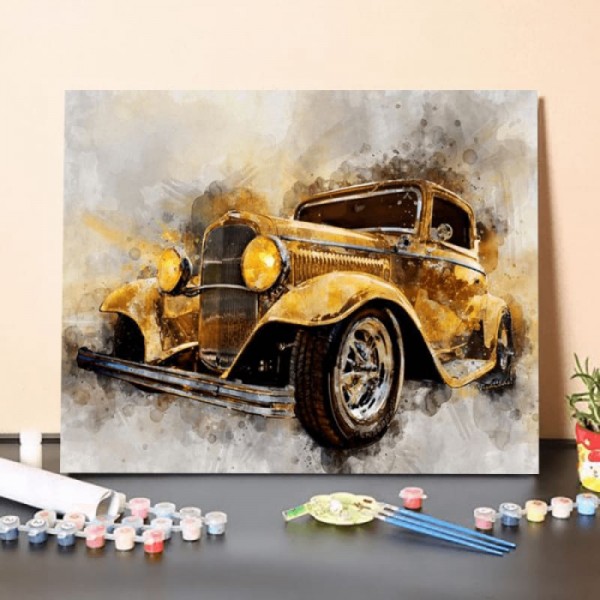 Paint by Numbers Kit-Ford Coupe
