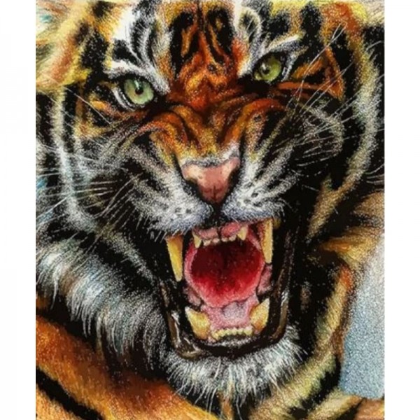 Buy Animal Tiger Diy Paint By Numbers Kits