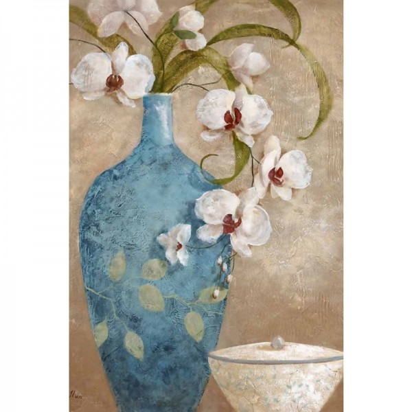 Flower In Vase Diy Paint By Numbers Kits