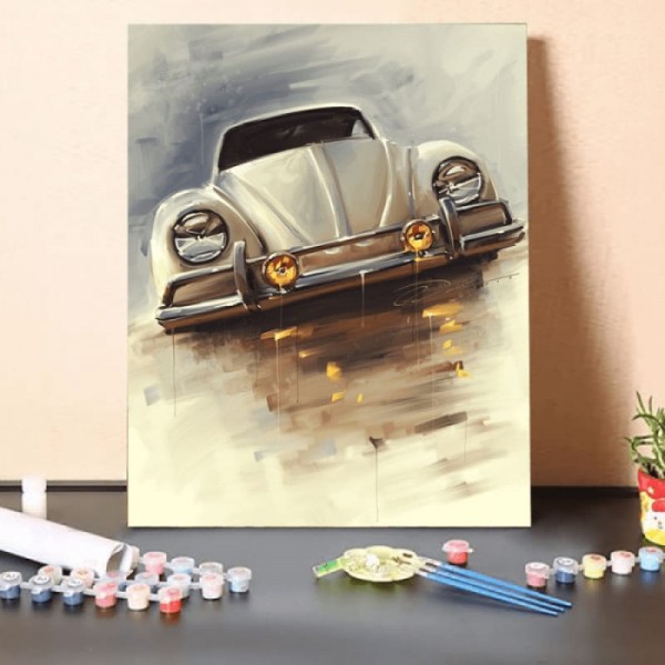 Paint by Numbers Kit-Car
