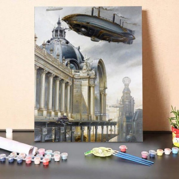 Paint by Numbers Kit-Ready to Land