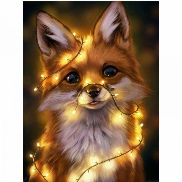 Order Animal Little Fox Diy Paint By Numbers Kits