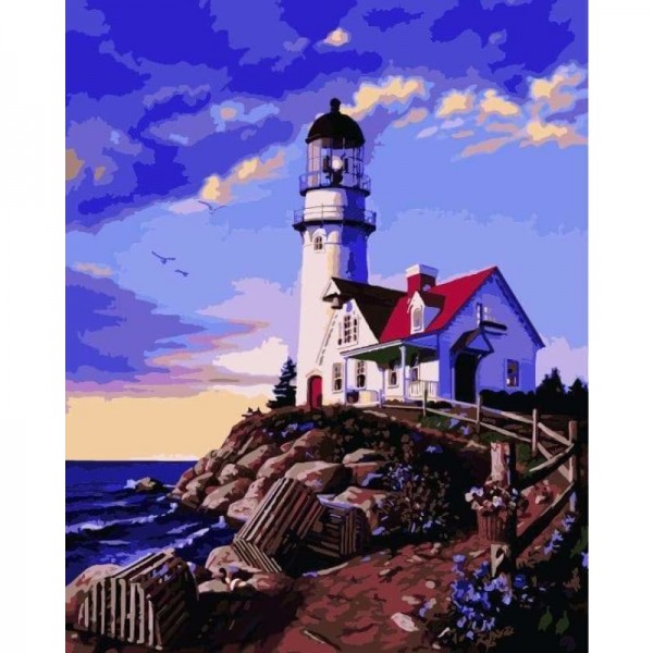 Lighthouse Diy Paint By Numbers Kits