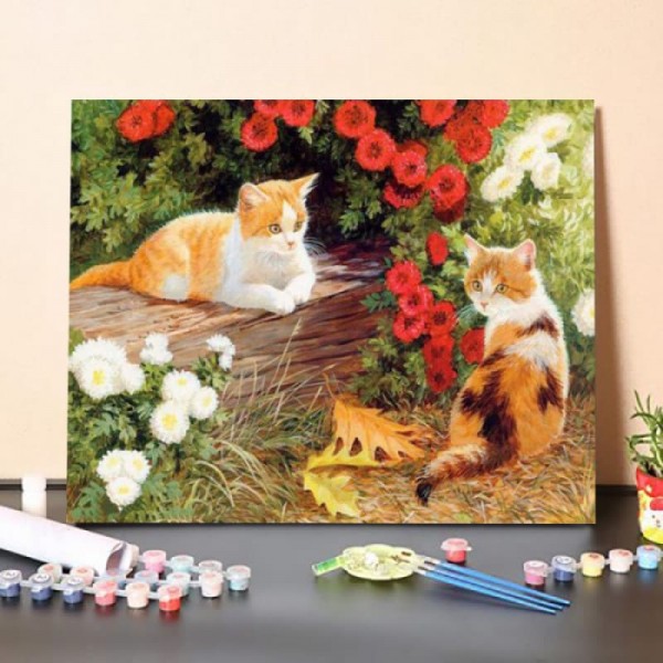 Cute Cats – Paint By Numbers Kit