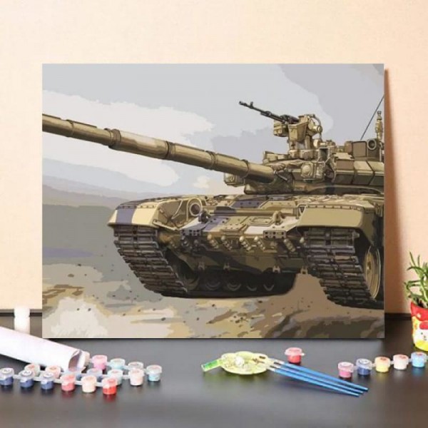 Paint by Numbers Kit Big Tank