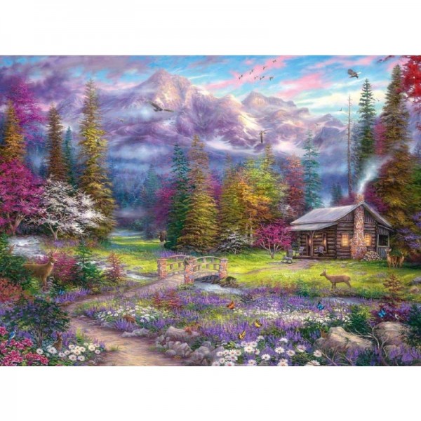 Order Landscape Mountain Diy Paint By Numbers Kits