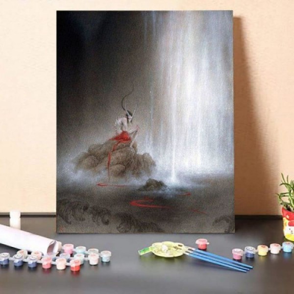 Paint by Numbers Kit-Waterfall ghost