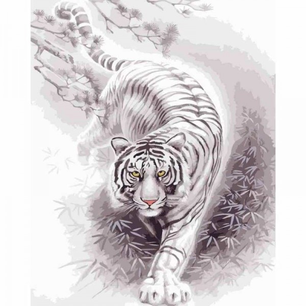 Order Animal Tiger Diy Paint By Numbers Kits