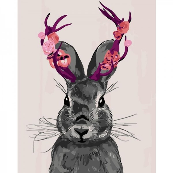 Buy Rabbit Diy Paint By Numbers Kits