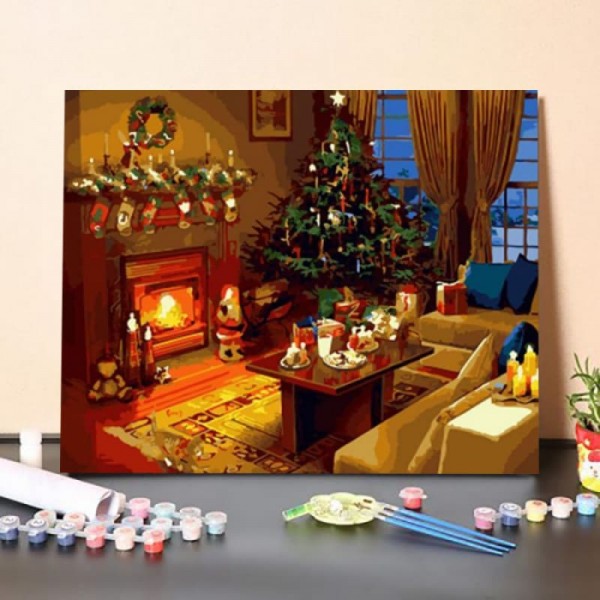 Christmas Eve – DIY Painting By Numbers Kit