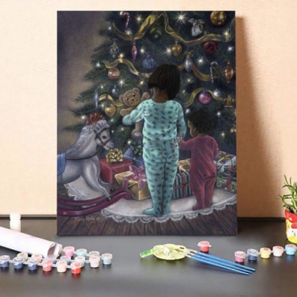 Christmas Morning – Paint By Numbers Kit