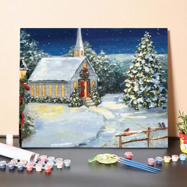 Holy Night – Paint By Numbers Kit