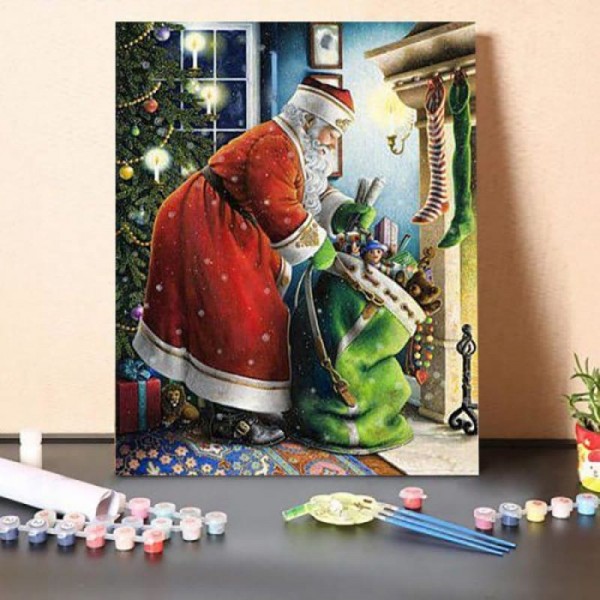 Filling the Stockings – Paint By Numbers Kit