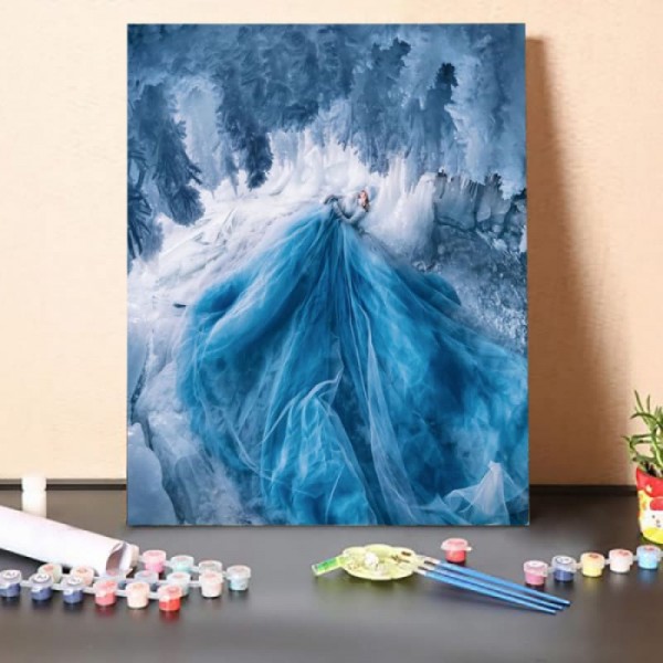 Paint by Numbers Kit-The Ice Beauty