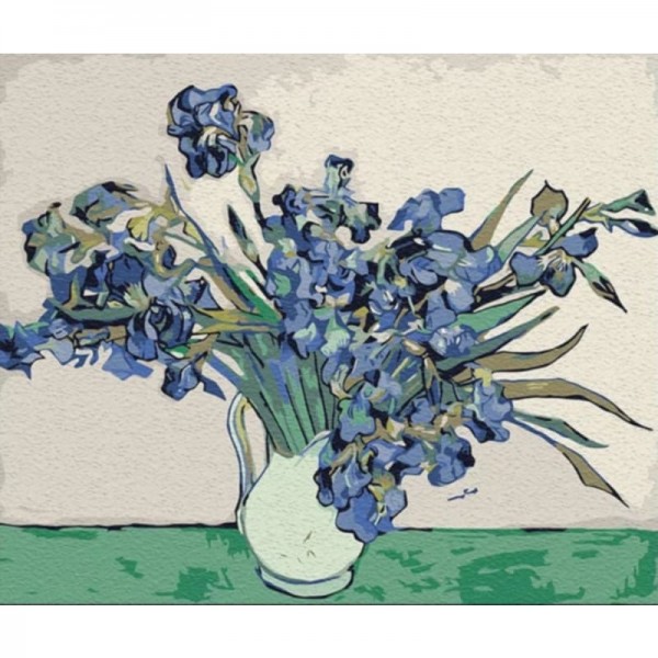 Buy Van Gogh Flower Diy Paint By Numbers Kits
