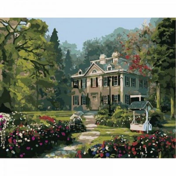 Landscape Cottage Diy Paint By Numbers Kits