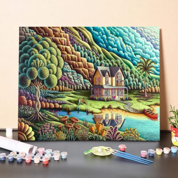 Paint By Numbers Kit-Summertime