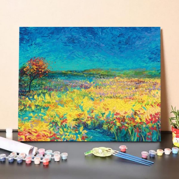 Paint By Numbers Kit-Summer Field