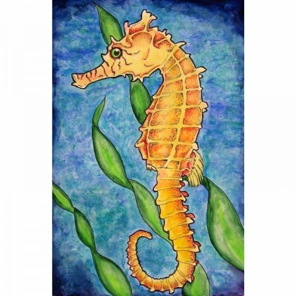 Seahorse Diy Paint By Numbers Kits