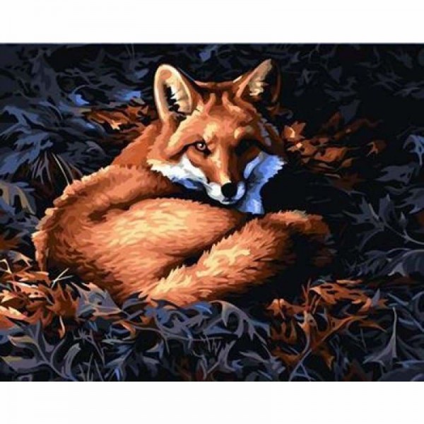 Animal Fox Diy Paint By Numbers Kits