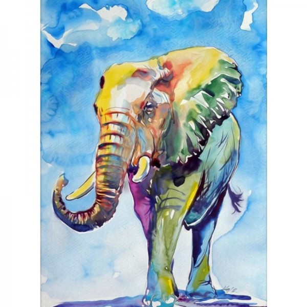 Order Animal Elephant Paint By Numbers Kits