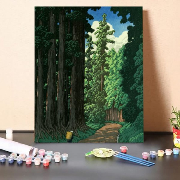 Paint by Numbers Kit-Forest Path