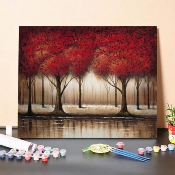 Maple Forest Paint By Numbers Kit