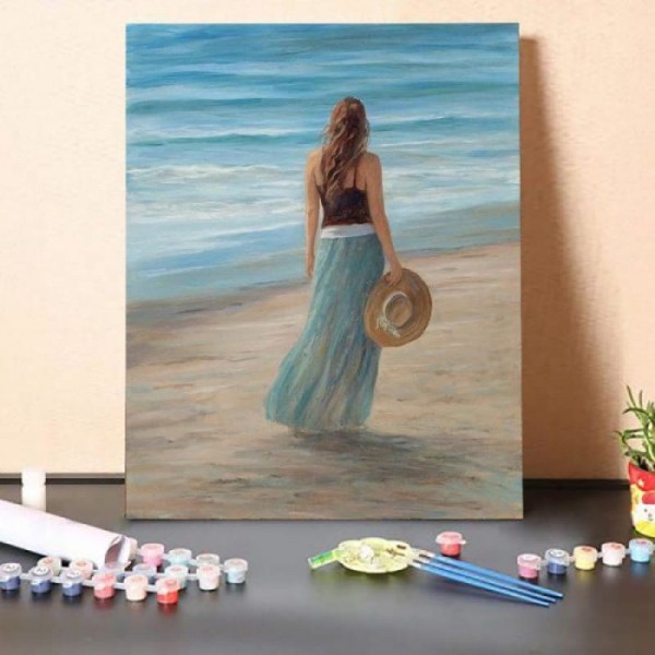 Paint By Numbers Kit-Gentle Sea Breeze