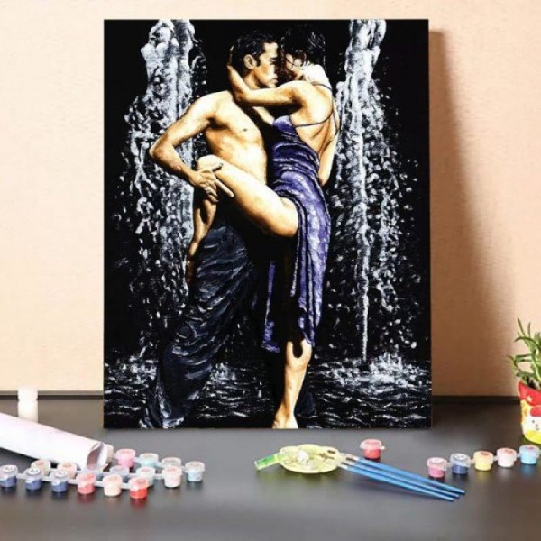 Paint by Numbers Kit-Fountain Dancing
