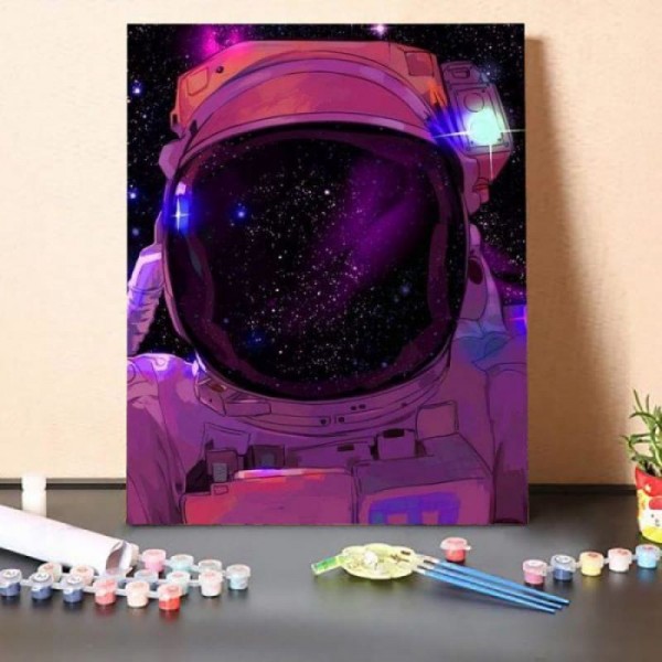 Paint by Numbers Kit-The Astronaut