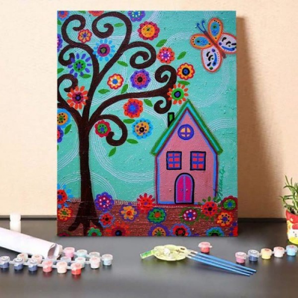 Paint By Numbers Kit-Whimsyland