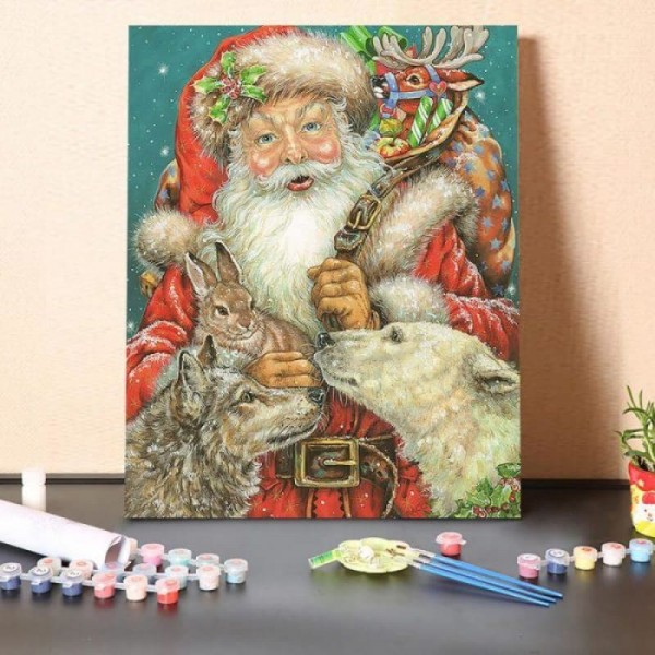 Santa claus#05-Paint by Numbers Kit