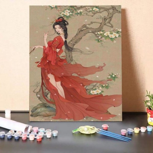 Paint by Numbers Kit-Classical Beauty