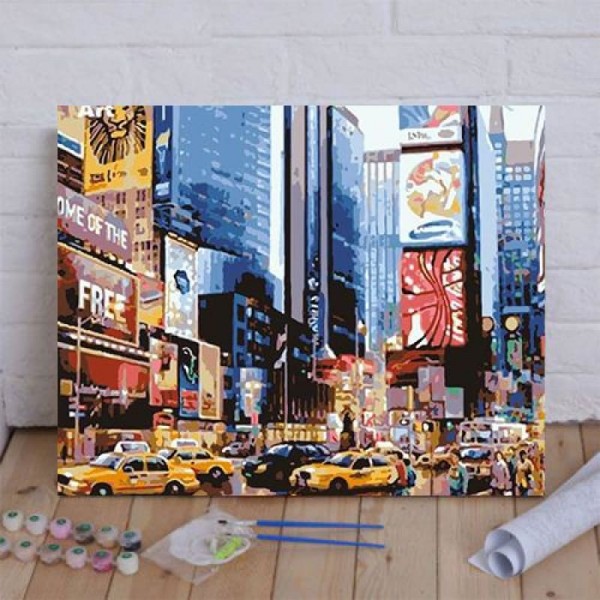 New York City Street Paint By Numbers Kit