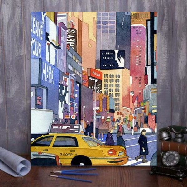 New York State of Mind Paint By Numbers Kit