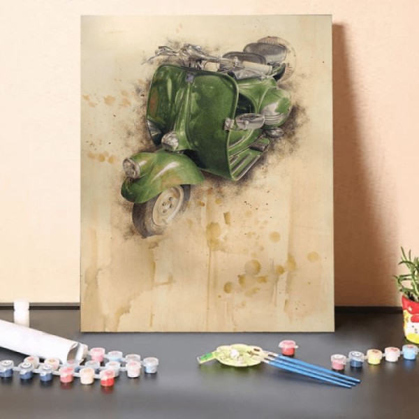 Paint by Numbers Kit-Green Wasp On Behance