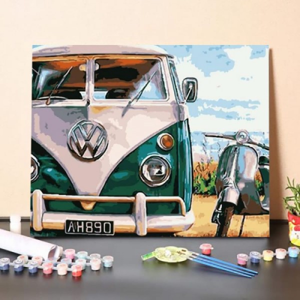 Paint By Numbers Kit VW Bus