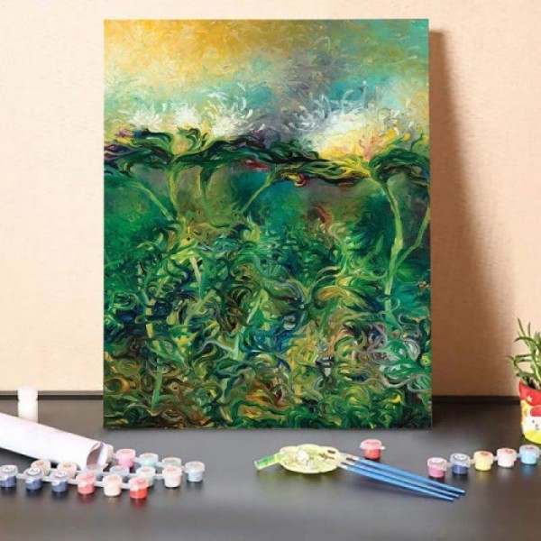 Paint By Numbers Kit-Growth Of Aquatic Plants