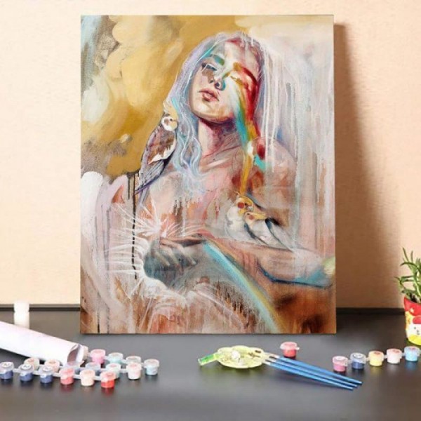 Paint by Numbers Kit-The Meditation