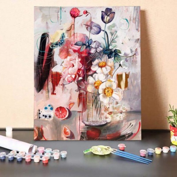 Paint by Numbers Kit-Vase in Dream