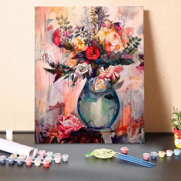 Paint by Numbers Kit-Mysterious Vase