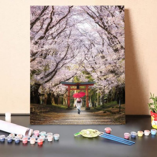 Order Paint by Numbers Kit – Spring In Japan III | Australia