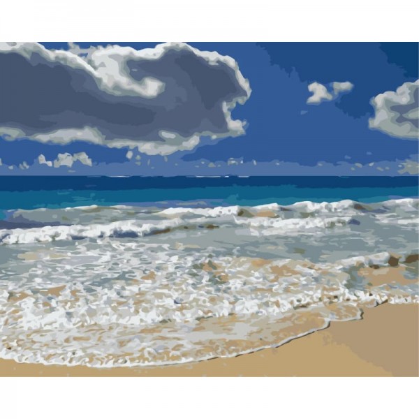 Landscape Beach Diy Paint By Numbers Kits
